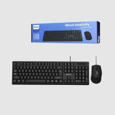 Kit Teclado Y Mouse Alambrico Philips C234